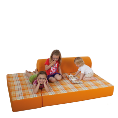 Produktbild Bett-Sofa mit Rückenrolle KE36-V1