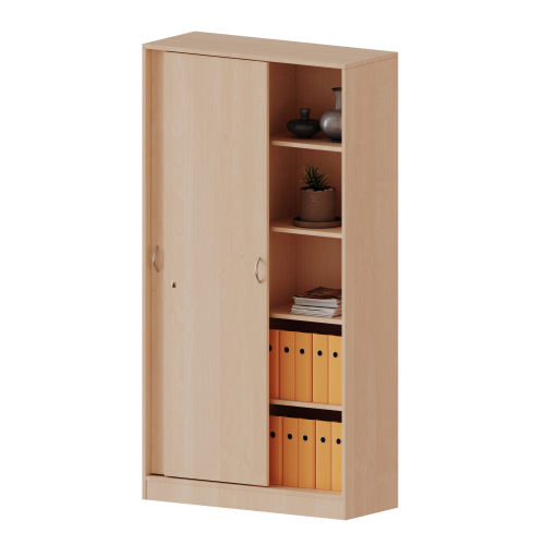 Produkt Bild Schiebetürenschrank, 5 Ordnerhöhen - Serie evo180 H10045SM