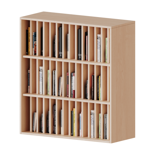 Produkt Bild Aufsatzregal für Klassenbücher, 3 Ordnerhöhen - Serie evo180 K10043AR3B