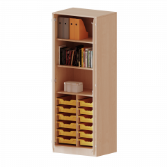 Produktbild ErgoTray Schrank, zweireihig, 5 Ordnerhöhen - evo180 Serie E7055T2K3R