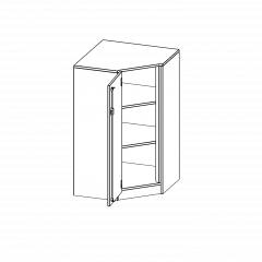 Produktbild Innenecke als Schrank, 3 Ordnerhöhen - Serie evo180 T7043TIELI