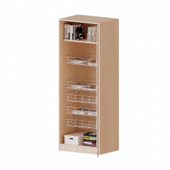 Produktbild Sportschrank, 5 Ordnerhöhen - Serie evo180 S7165TSP1RE