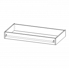 Produktbild Leiterzarge zur Aufnahme einer Leiter - Serie evo180 Y1206LF