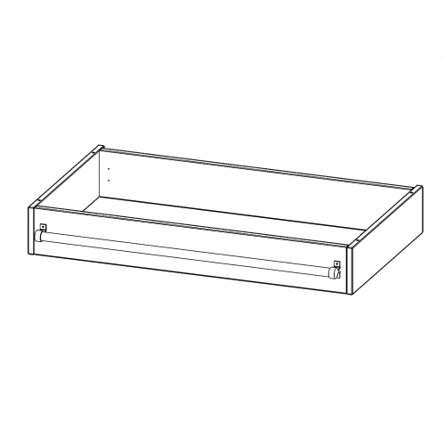 Produkt Bild Leiterzarge zur Aufnahme einer Leiter - Serie evo180 Y1056LF