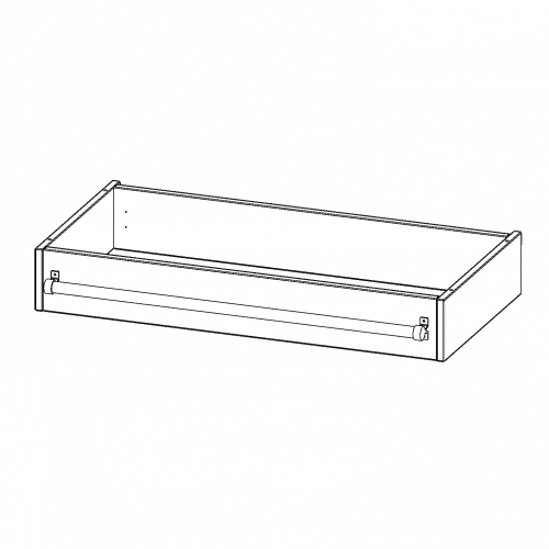 Produkt Bild Leiterzarge zur Aufnahme einer Leiter - Serie evo180 Y1005LF