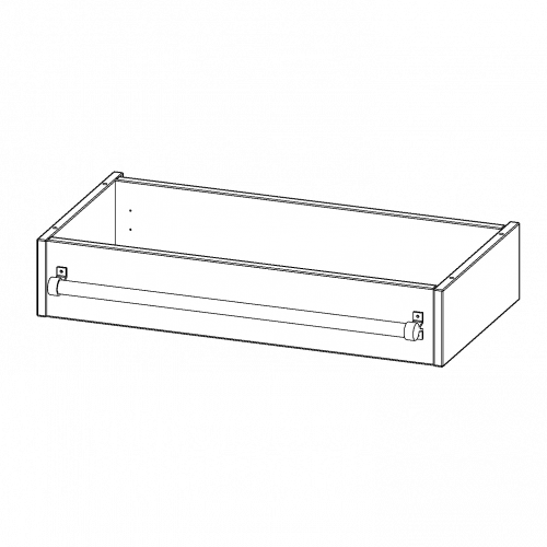 Produkt Bild Leiterzarge zur Aufnahme einer Leiter - Serie evo180 Y804LF