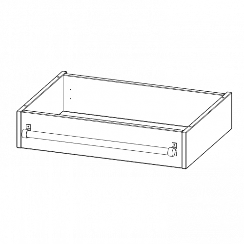 Produkt Bild Leiterzarge zur Aufnahme einer Leiter - Serie evo180 Y705LF