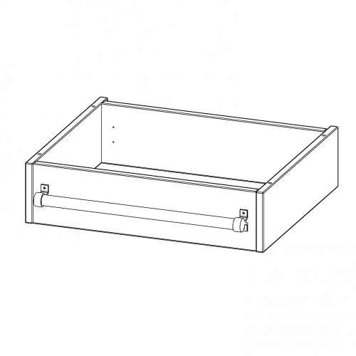 Produkt Bild Leiterzarge zur Aufnahme einer Leiter - Serie evo180 Y605LF