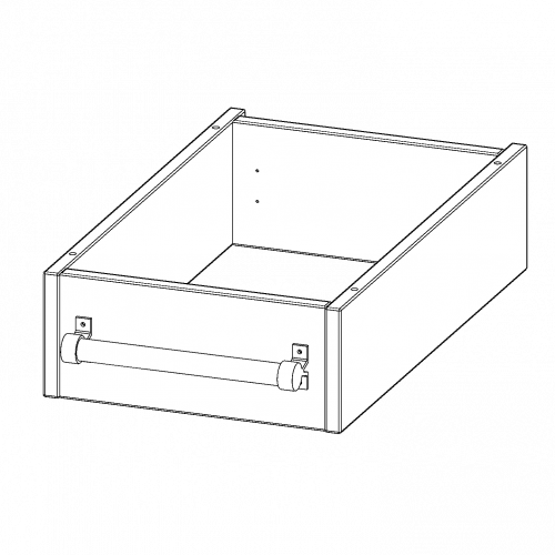 Produkt Bild Leiterzarge zur Aufnahme einer Leiter - Serie evo180 Y366LF