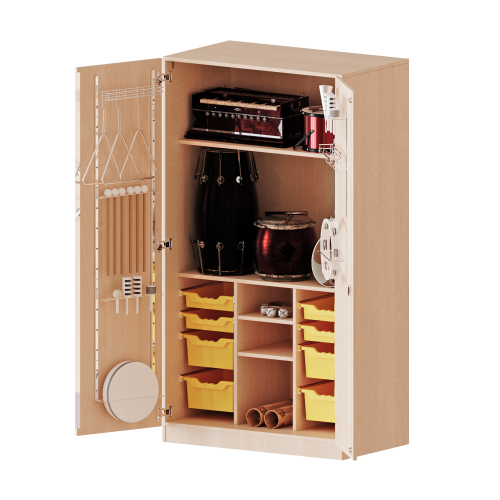 Produkt Bild Musikschrank, 5 Ordnerhöhen - Serie evo180 M10565TMU5