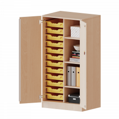 Produktbild ErgoTray Schrank, zweireihig, 3,5 Ordnerhöhen - evo180 Serie E70535TKR