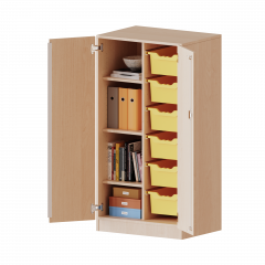 Produktbild ErgoTray Schrank, zweireihig, 3,5 Ordnerhöhen - evo180 Serie E70535TRG