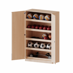 Produktbild Ballschrank, 5 Ordnerhöhen - Serie evo180 