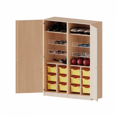 Produktbild Sportschrank, 5 Ordnerhöhen - Serie evo180 S14165TSP5