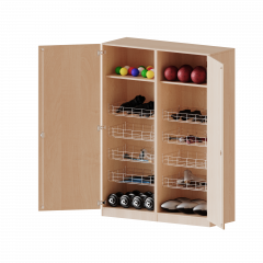 Produktbild Sportschrank, 5 Ordnerhöhen - Serie evo180 