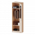 Produkt Bild Garderobenschrank mit Spiegel und Garderobenstange, 5 Ordnerhöhen - Serie evo180 T6065KRE