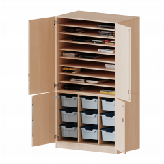 Produktbild Bastelschrank, 5 Ordnerhöhen - Serie evo180 W10562TG3TP