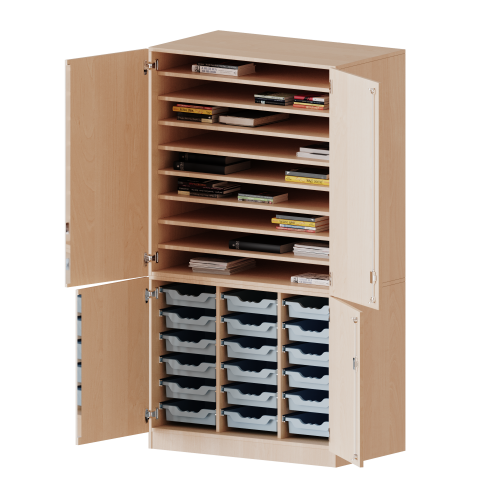 Produkt Bild Bastelschrank, 5 Ordnerhöhen - Serie evo180 W10562TK3TP