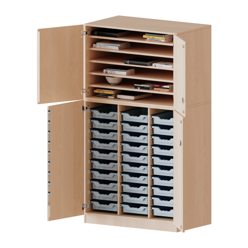 Produkt Bild Bastelschrank, 5 Ordnerhöhen - Serie evo180 W105653TK2TP