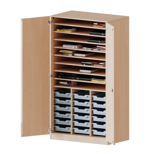 Produkt Bild Bastelschrank, 5 Ordnerhöhen - Serie evo180 W10565T2K3P