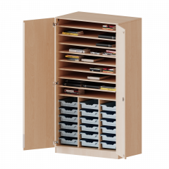 Produktbild Bastelschrank, 5 Ordnerhöhen - Serie evo180 W10565T2K3P