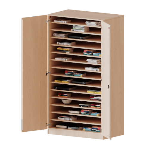 Produkt Bild Bastelschrank, 5 Ordnerhöhen - Serie evo180 W105655T2P3P