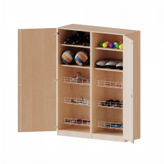 Produktbild Sportschrank, 5 Ordnerhöhen - Serie evo180 