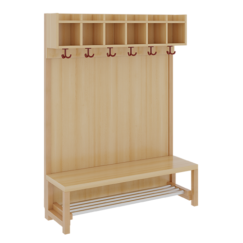 Produkt Bild Komplettgarderobe mit einfacher Ablagereihe 1172R31FR34