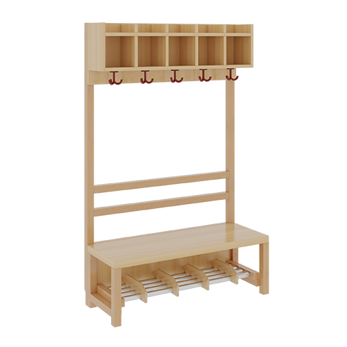 Produkt Bild Komplettgarderobe mit einfacher Ablagereihe 1172R20FRF34