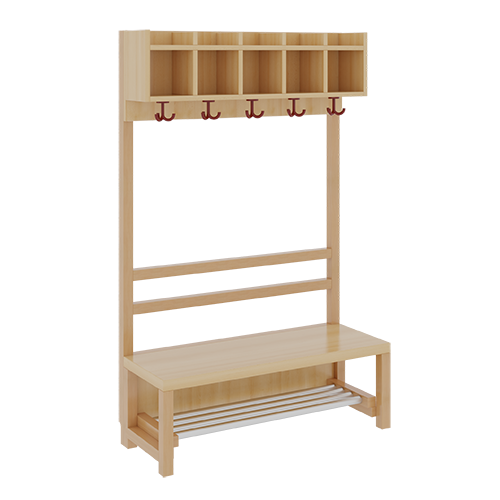 Produkt Bild Komplettgarderobe mit einfacher Ablagereihe 1172R20FR34