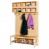 Produkt Bild Komplettgarderobe mit doppelter Ablagereihe 1174R21FRF34