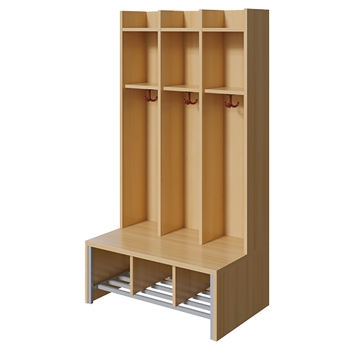 Produkt Bild Spindgarderobe offen 117 S3 R160