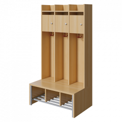 Produktbild Spindgarderobe, kleine Tür 117 S3TK160L