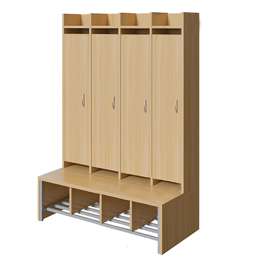 Produkt Bild Spindgarderobe, hohe Tür 117 S4TG160L