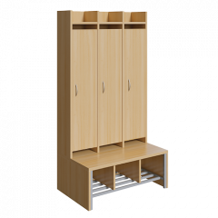 Produktbild Spindgarderobe, hohe Tür 117 S3TG160R