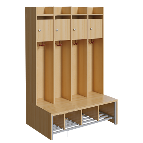 Produkt Bild Spindgarderobe, kleine Tür 117 S4TK160R