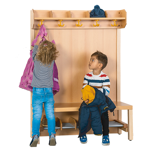 Produkt Bild Komplettgarderobe mit offener Ablagereihe 1171R30FRF42