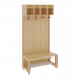 Produkt Bild Komplettgarderobe mit einfacher Ablagereihe 1172R41FRF34