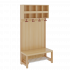 Produkt Bild Komplettgarderobe mit doppelter Ablagereihe 1174R31FRF42