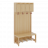 Produkt Bild Komplettgarderobe mit Ablagen und Türen 1174T31FRF42