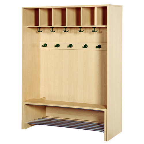 Produkt Bild Korpusgarderobe mit einschiebbarer Bank 117 K 120 6B