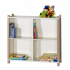 Produkt Bild Stollen-Bibliotheksregal mit Mittelwand 