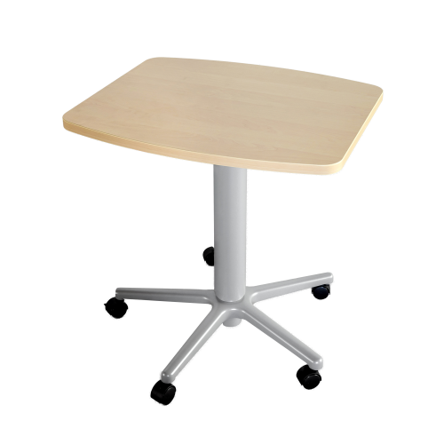 Produkt Bild Beistelltisch mit Fußkreuz und Gasfeder, HV 72-110 cm B TE 76