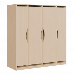 Produktbild Liegepolsterschrank für 130-150 cm lange Polster, mit Fächern KLPT 10